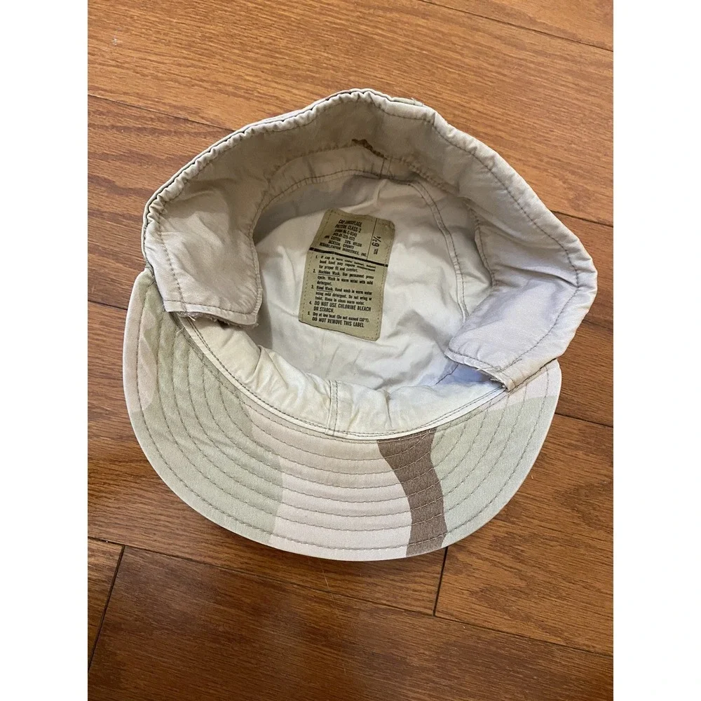 USGI Patrol Cap Hat ACU Desert Camo Army Cover Size 6 3/4 8415-01-326-1573